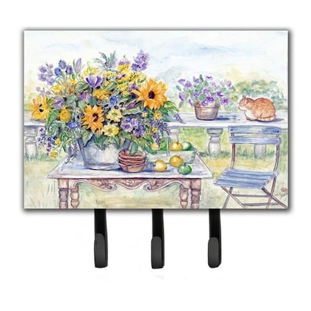 Carolines Treasures APH3566TH68 Patio Bouquet of Flowers Leash or Key Holder APH3566TH68
